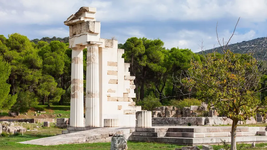 Le temple d'Epidaure